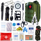 Survival First Aid Kit Survival Full Set Molle Outdoor Gear Emergency Kits Trauma Bag Camping Hiking IFAK Adventures EDC
