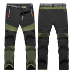 Fanuocetar Stretch Quick Dry Hiking Pants Mens Summer Outdoor Splash Proof Camping Trekking Fishing Climbing Breathable Trousers