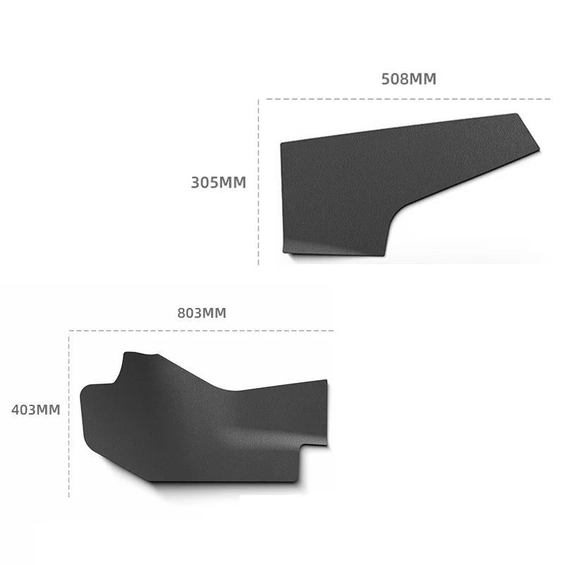 Tesla Model Y Juniper Center Console Side Anti-Kick Protector Pad Cover, TPE