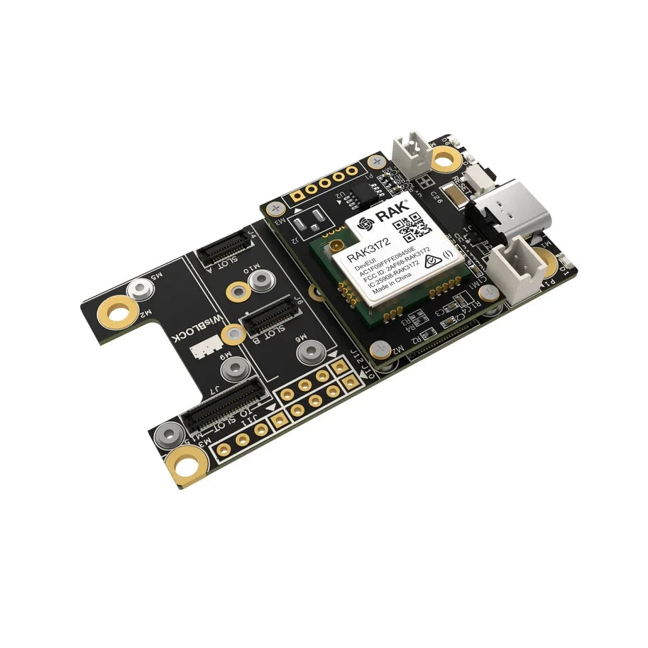 Evaluation Board | RAK3172-E| a WisDuo Evaluation Board for RAK3172 Module that uses an STM32WLE5CC SoC chip