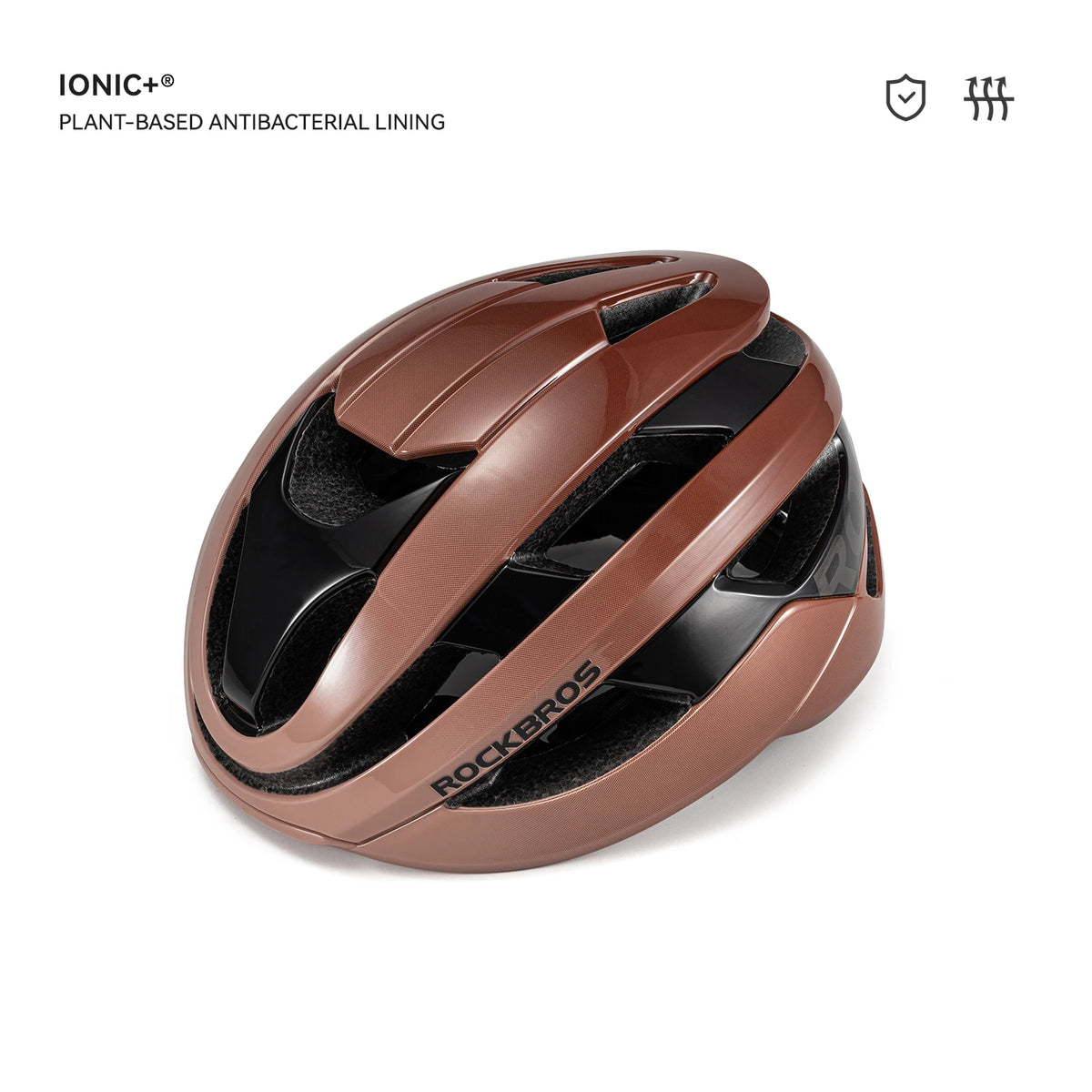 ROCKBROS Cycling Helmet Ultralight Adjustable Road & MTB, Integrally Molded, M/L 54-62cm
