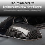 Rearview Mirror Cover Caps for Tesla Model 3 2017-2024 / Model Y 2020-2024, Color Options