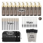 Eyelash Shampoo Cleaning Tools Include 60ML Empty Bottle Foam Dispenser Eyelash Brush Storage Bag Cleaning Nose Brush Eyelash