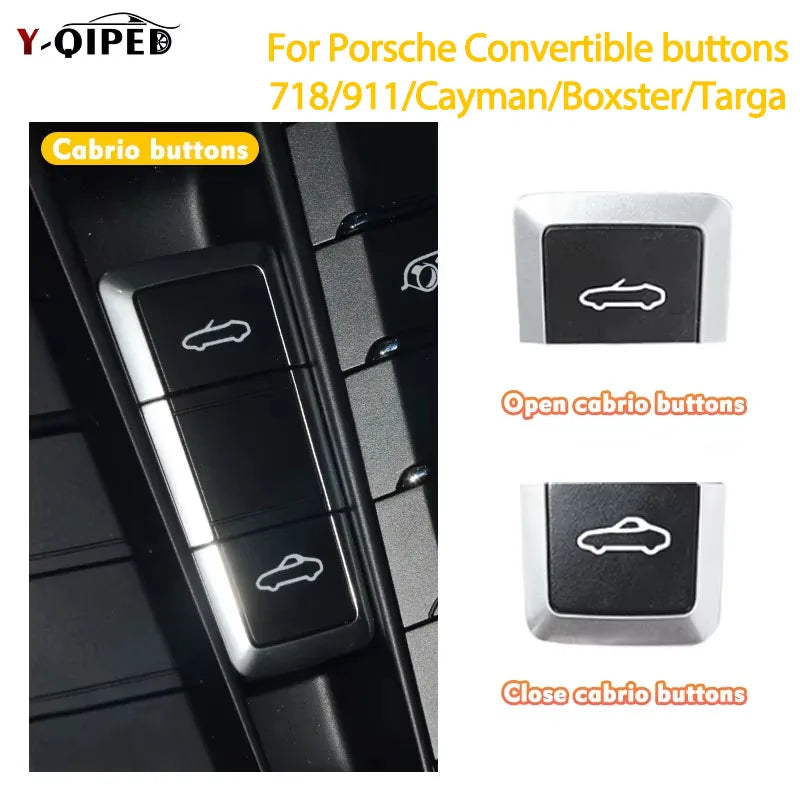 For Porsche 981 Boxster 718 982 991.1 991.2 Convertible Close Button Soft Top Console Operating Combination Switch Assembly