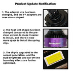 DAWN KNIGHT H11 H7 H4 Led Headlight Bulbs P7 PLUS 140W Powerful 6000K 4300K LED HB3 HB4 Led Lamps 12V 2pcs