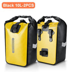 NEWBOLER 10L 20L Waterproof Cycling Bicycle Front Fork Bag Quick Release Bike Rear Seat Trunk Bag Bike Bag Bicycle Accessories