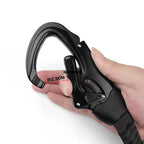 Quick Locking Elastic Safety Rope A Tactical Double End Hanging Buckle Elastic Safety Rope Sling 1/2 Point Bungee Gun Strap Hook