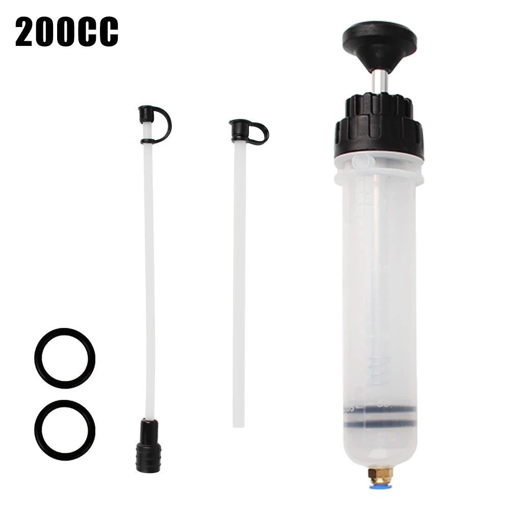 200cc 500cc 1500cc Fuel Transfer Filling Syringe Injecting Pump Suction Vacuum Brake Liquid Manual Car Oil Fluid Extractor