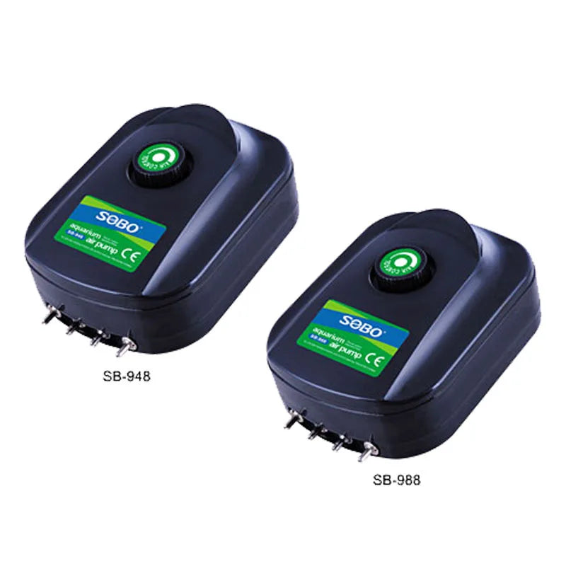 Quiet 220v 8W 12W Air Pump Adjustable Super Silent 4 Outlet Aquarium Fish Tank Oxygen Air Aerator Koi Fish Air Aerator air pump
