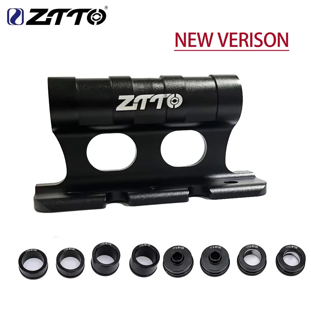 ZTTO Bicycle Fork Mount Car Roof Rack Support Quick Release Thru Axle Carrier MTB Road Bike Front Fork Block Stand Holder Racks