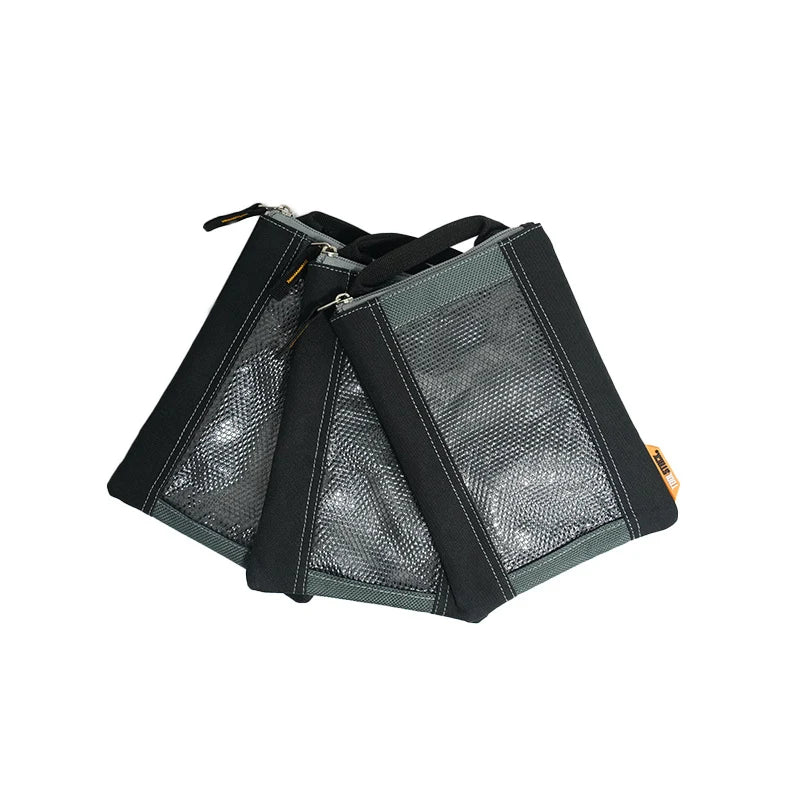 TOOLSTACK Multifunctional Nails Pouch High-Capacity Quick-hanging Waist Bag Nails & Screws Durable Waterproof Tool Storage Bag