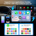 CarlinKit MINI SE Pro Wireless Adapter Smart Wireless CarPlay Android Auto USB Dongle WiFi Bluetooth Auto Connection OTA Upgrade