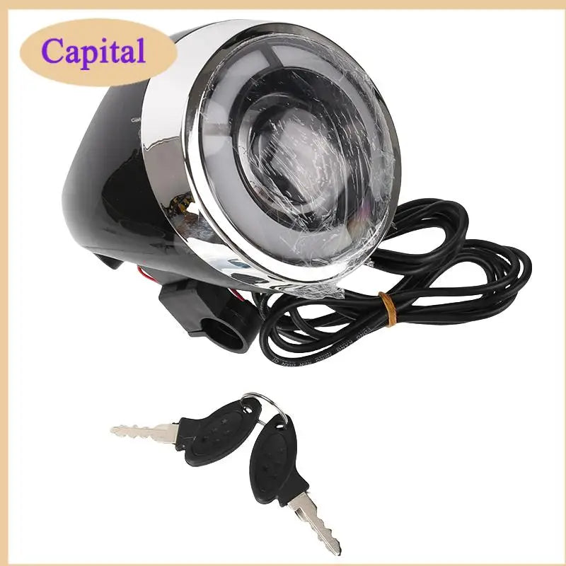 For CItycoco Angel Eyes 48/60v headlight Electric Scooter turktron electric Motorcycle Headlight China Scooter Parts