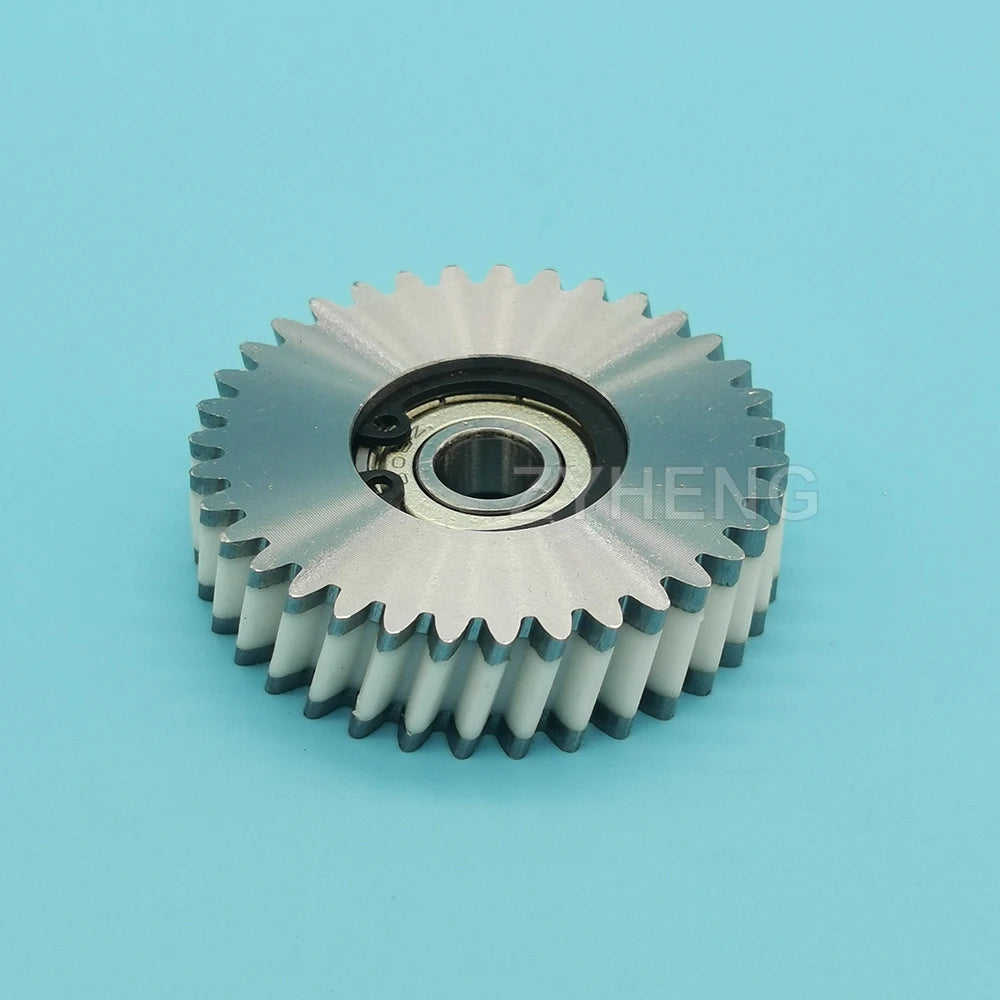 47.5x12mm Oblique Planetary Gear 35 Teeth Helical Gear With 8mm Bearings E-bike Nylon and Steel Gear For Electric Bike Hub Motor