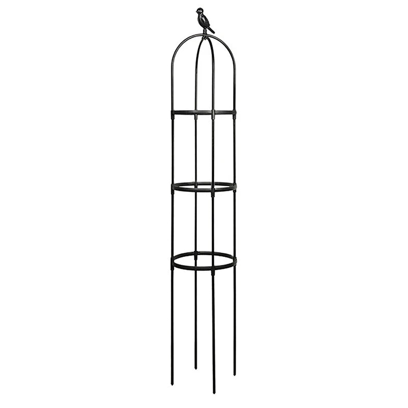 Plant Climbing Support Trellis Stand 2-3 Tier, White or Black, for Tomato Vine Plants
