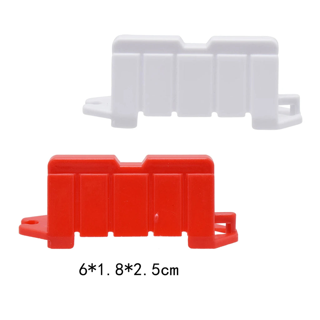 100pcs/200pcs/300pcs RC Car Road Barriers Drifting Race Track Barrier Traffic Barrier Props RC Roadblocks for remote control Car