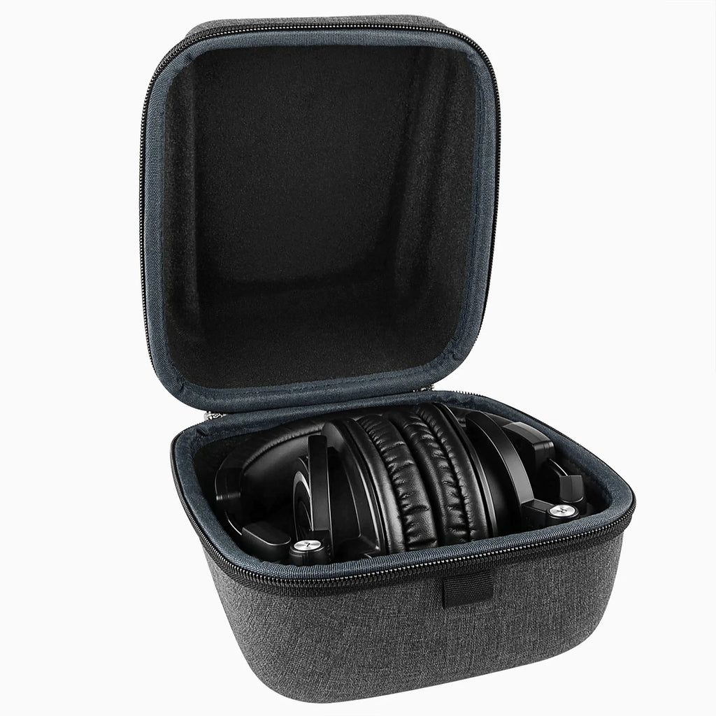 Geekria Headphones Case Audio-Technica ATH-M50X, ATH-M50XBT2,Hard Portable Bluetooth Earphones Headset Bag For Cable Accessories