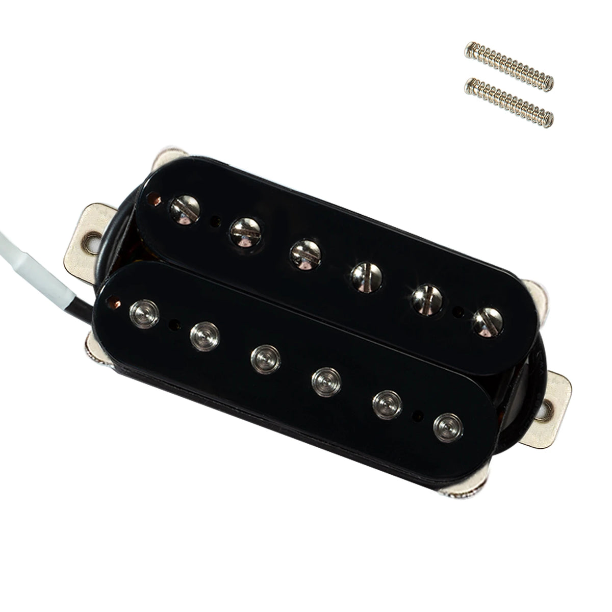 Phrilam Pro HH High output Alnico5 6 non &6 adjustable Humbucker Neck/50mm7.6K  Bridge/52mm Pickups8.8/16.5K for Electric Guitar