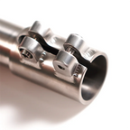CNC Titanium Bicycle Stem Riser Fit 1 1/8 Inch Fork Extender - 102mm/122mm/142/162/182mm Handlebar Lift Adapter Cycling Part