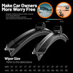 Wiper Front Wiper Blades For Ford Focus 3 Hatchback 2011-2017 2012 2013 2014 2015 Windshield Windscreen Front Window 28"+28"