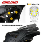 WALGUN Bicycle Helmet MTB Mountain Half-helmet Off-road Racing Cycling Safety Open Helmets Men Women Casco Cross-Country Sports