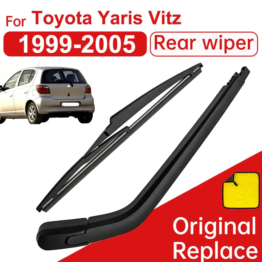 Car Replacement Windscreen Windshield Rear Wiper Arm And Blade For Toyota Yaris Vitz 1999 2000 2001 2002 2003 2004 2005