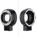 AF EF-NEXII Adapter Ring Andoer Auto Focus for Canon EF EF-S Lens to use for Sony NEX E Mount 3/3N/5N/5R/A7/A7R/A7S/A5000/A5100
