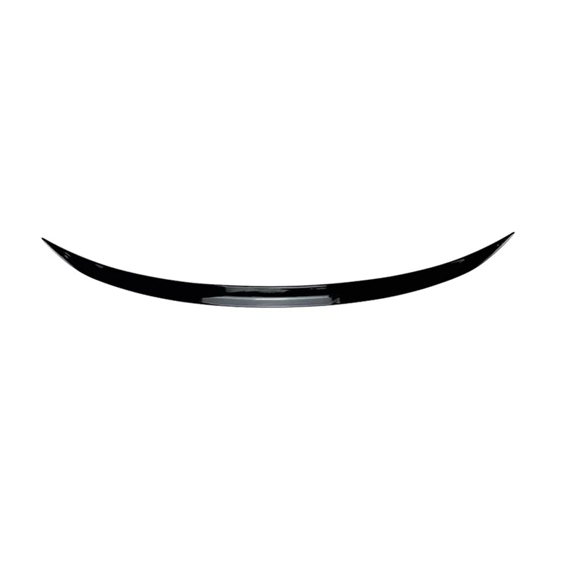 For Mercedes Benz Accessories C-Class W205 AMG 2015+ C43 C63 C200 C250 C300 C400 Car Rear Trunk Spoiler Lip Trim Gloss Black Rub