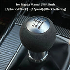 Brand New Suede 5 Speed 6 Speed Manual Shift Knob For Mazda 6 Atenza For Mazda 3 Axela Mazda 8 5 CX-5 CX-4 MX-5 MX5