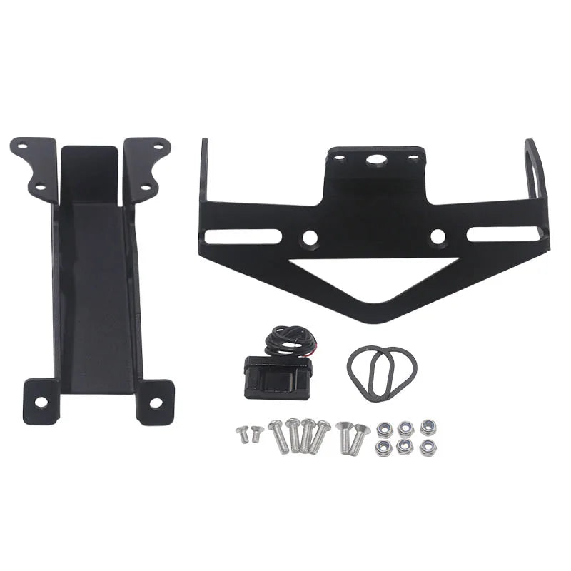 Motorcycle License Plate Holder Bracket for Yamaha MT-07 MT-09 Tracer 700 900 GT, 1pc