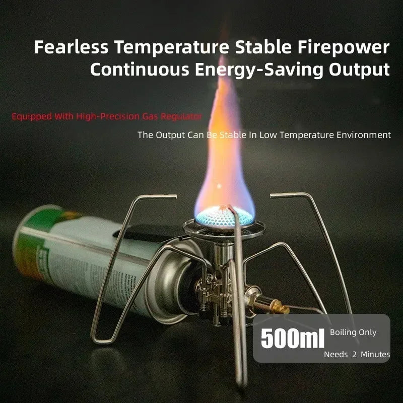 Mountainhiker Outdoor Portable Folding Spider Stove Camping Camping Picnic Stove Stove Stove Barbecue Stove Household Stove Head