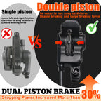 ZOOM HB-875 bicycle hydraulic disc brake set 800/1450mm bike hydraulic brakes 160mm bicycle oil pressure brake disc caliper