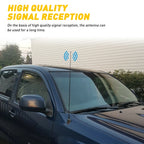 21Inch Car Antenna Automotive Universal Antenna Mast Black For Car SUV Pickup FM/AM Signal Aerial Amplified Antenna Mast Whip