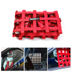 RASTP-Universal 45/50CM*60CM-2CM Nylon Car Racing Window Net Racing Rally Safety Equipment Window Protect Belts Safety BAG054