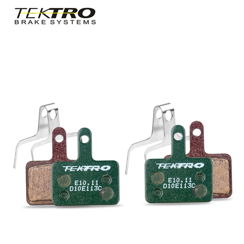 TEKTRO MTB Disc Brake Pads E10.11 High Braking Performance & Low Wear Brake Pad Thickness 2mm Bicycle Accessories