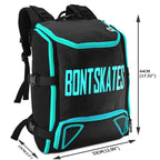 BONT Backpack Travel Bag Inline Ice Roller Speed Skating Roller Skates backpack Training backpack outdoor backpack Park Skates