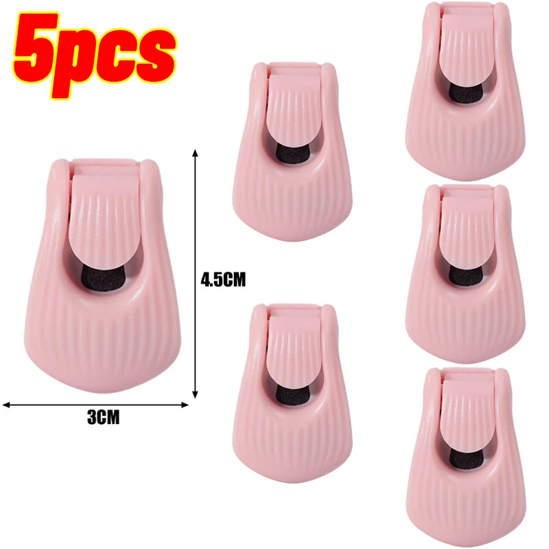 20/5Pcs Fishing Rod Holder Fixer Clip Fishing Pole Holder Compact Design Fishing Rod Fixer Fish Rod Holder Storage Accessories