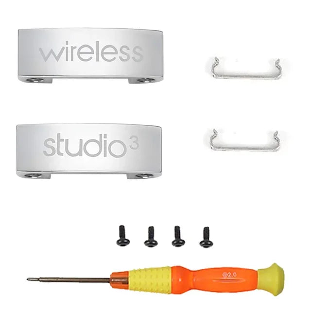 Replacement Headband Arch Plastic Parts Kit for Beats Studio 2.0/3 Headphones, Multiple Colors