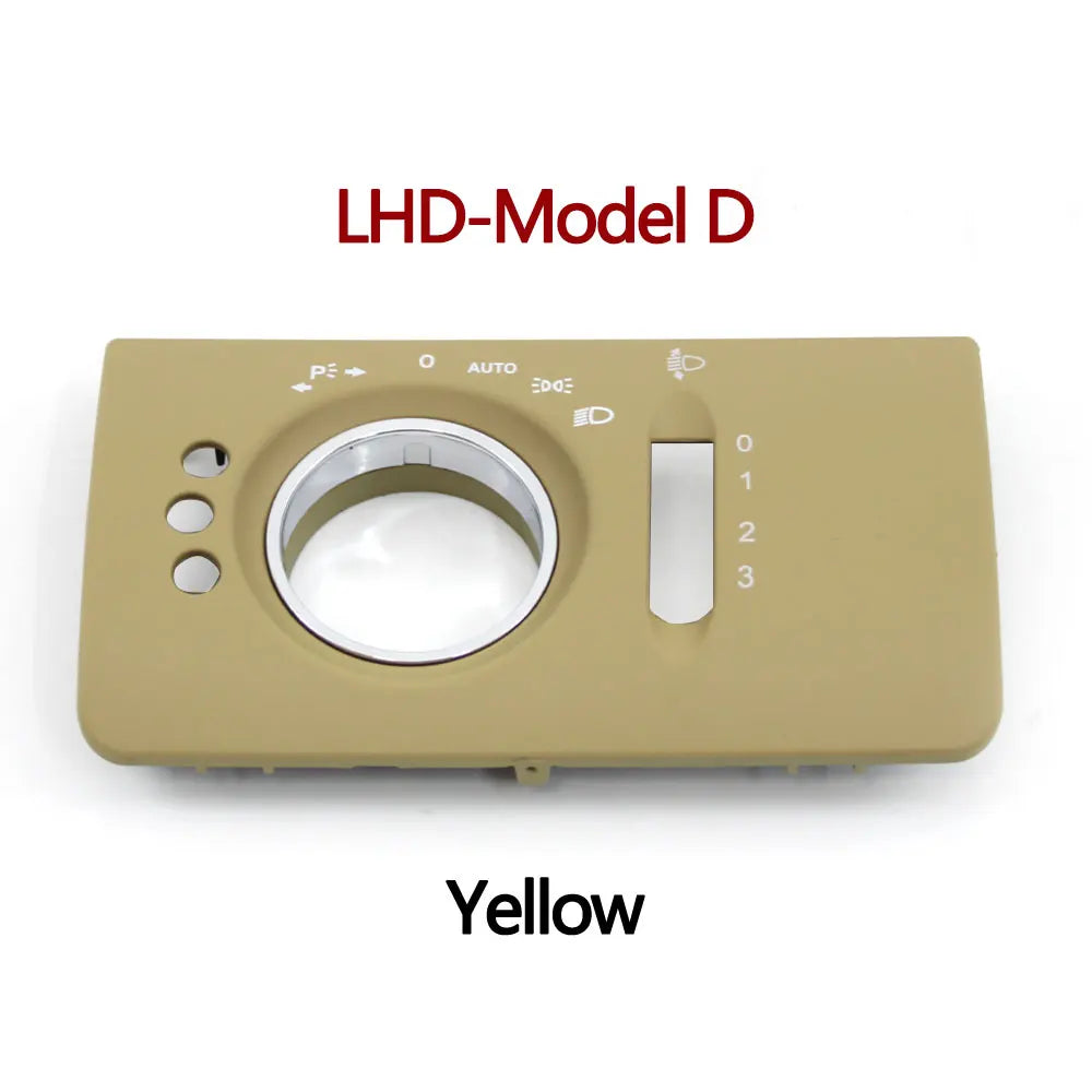 Car Interior Head Lamp Headlight Switch Panel Trim Replacement For Mercedes Benz W164 ML GL 300 350 450 500 2005-2011
