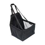 Dog Car Seat Cover Foldable Hammock Pet Harness Cat Bag Basket Stable and Foldable Travel Pet Dog and Cat Safety Car Seat