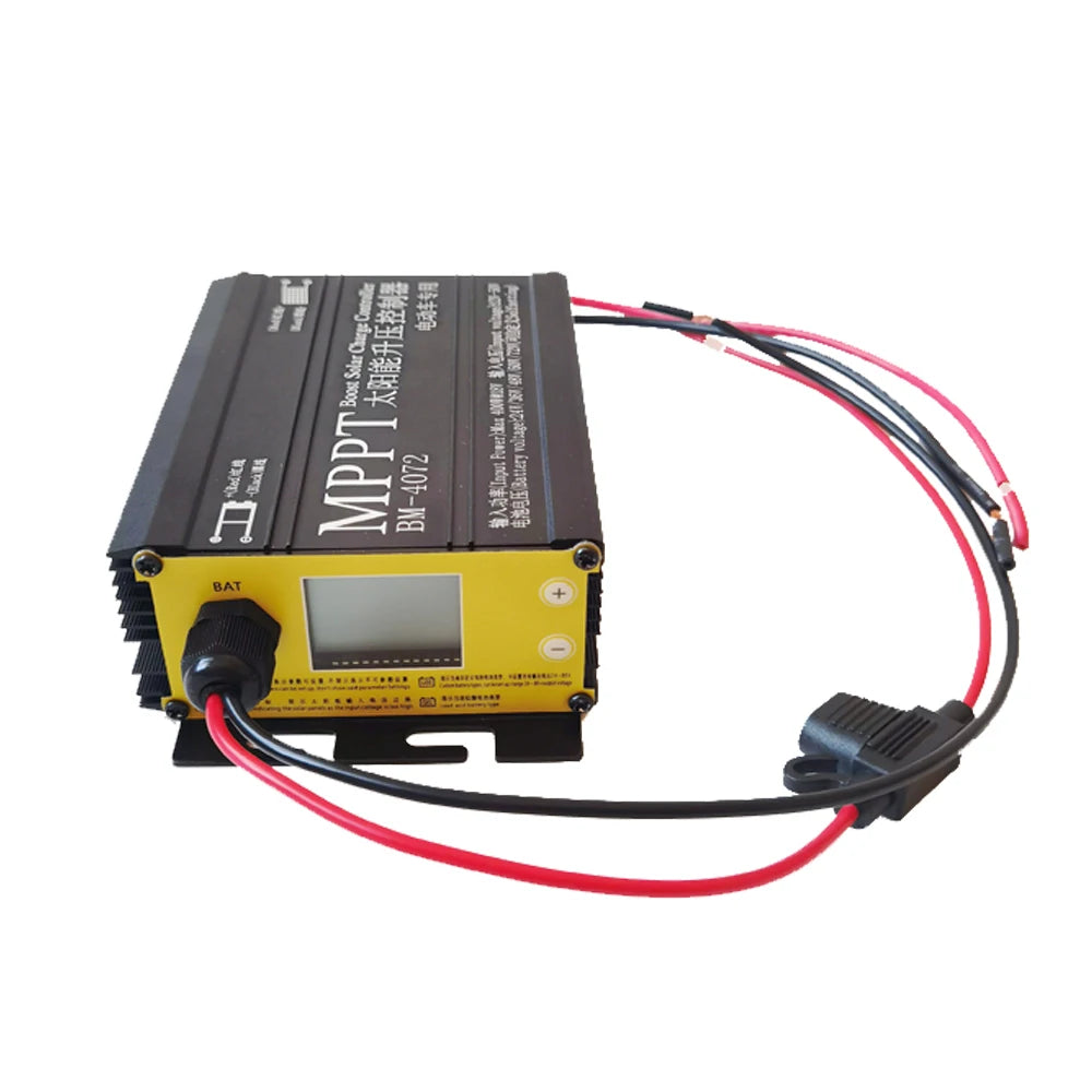 Snaterm MPPT 300W 400W 600W 24V/36V/48V/60V/72V Solar Boost Charge Controller For Electric Vehicle Charging Voltage Regulator