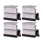 4PCS Van Roof Rack Mount Kit For PROMASTER For Boxer For DUCATO For JUMPER Stainless Steel RVs Photovoltaic Brackets Roof Racks
