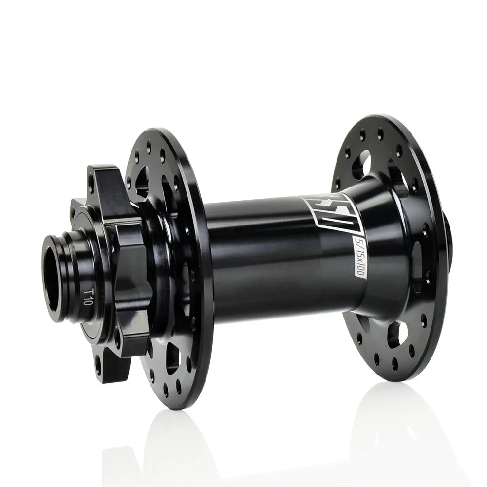 Koozer 350 Front Hubs 28H 32 36Holes 5x100 QR 15x110mm Boost 6-Bolts Disc 2 Sealed Bearing AL7075 E-Bike Parts MTB Bicycle Hubs