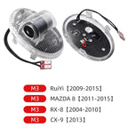 2pcs/set Car Led Logo Door Light Laser Projector Ghost lamp Welcome Light For Mazda 6 8 Atenza Axela RX-8 RX-9 Ruiyi Accessories