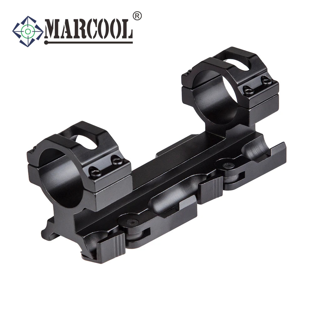 Marcool Tactical 25.4/30mm One-piece Ring Mount with Quick Release Aluminum Alloy Mount