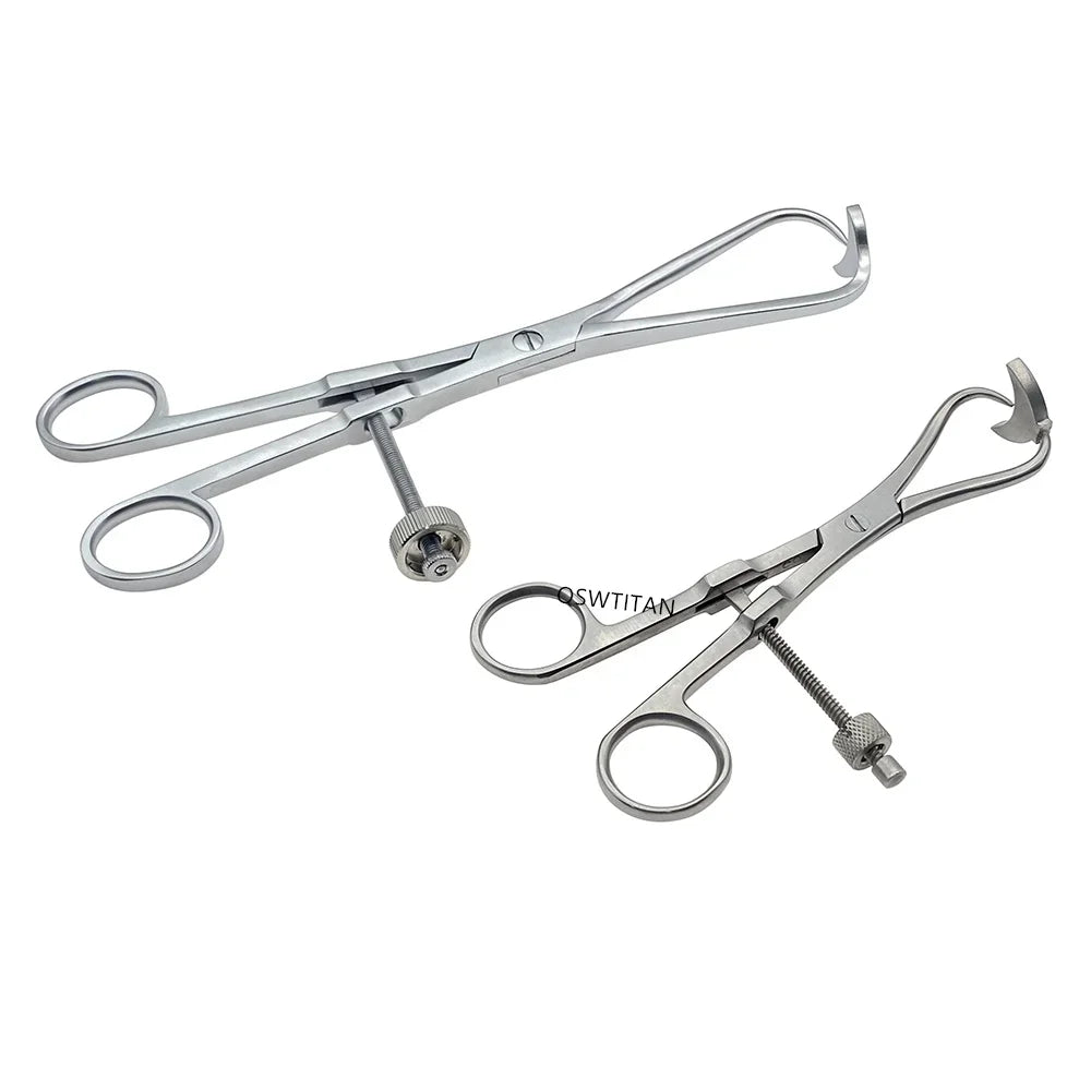 TPLO reduction retractor bone holding forceps, autoclavable pet orthopedic instrument, 1pc