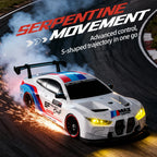 4WD RC Drift Car With LED Light 2.4G Radio 20KM/h High Speed Remote Control Racing Cars Vehicle Model Toy Gift for Boy Girl Kid