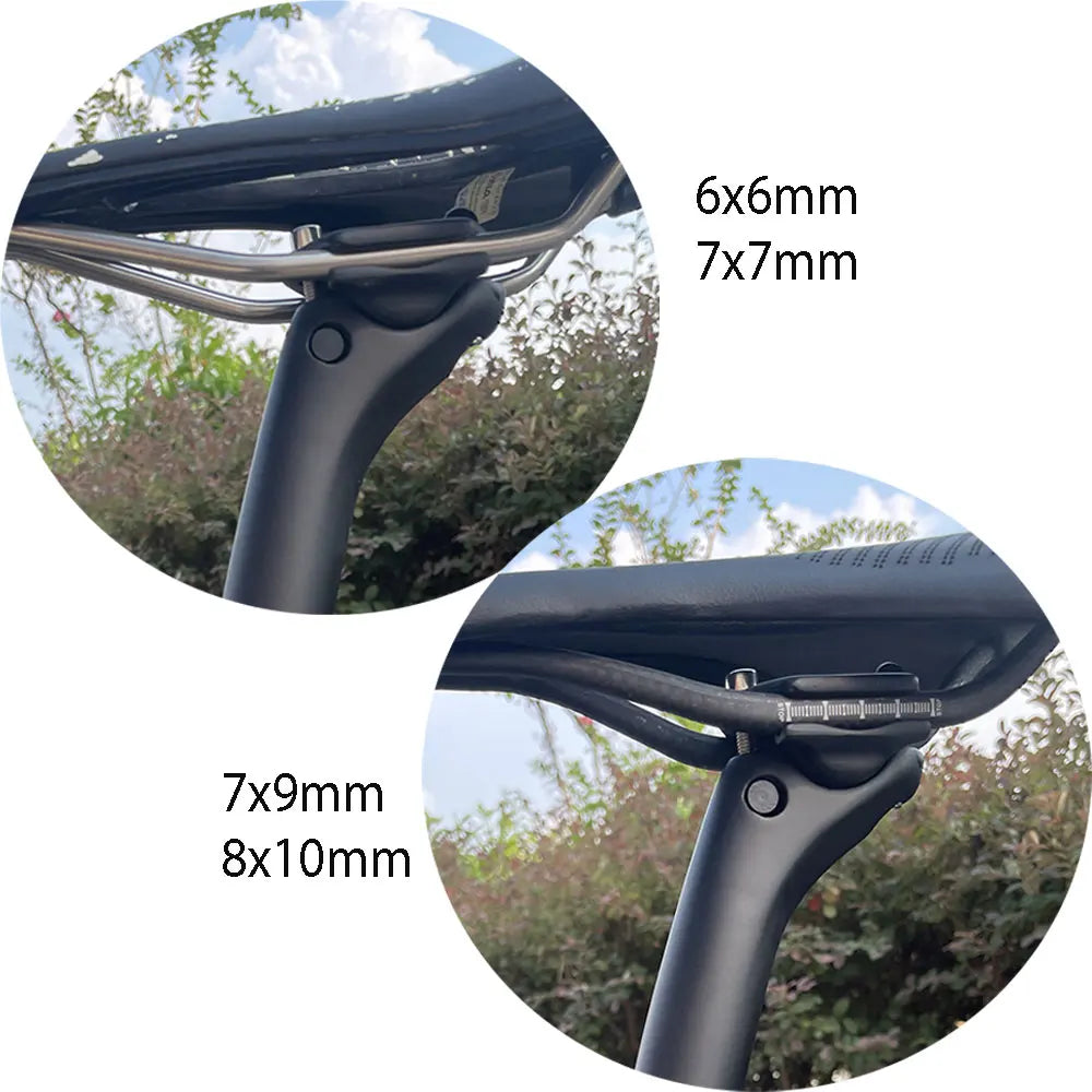 ELITAONE MTB Carbon Seat Post 27.2/30.9/31.6mm Offset 20mm Road Bike Seatpost with Carbon Fiber Base Cover
