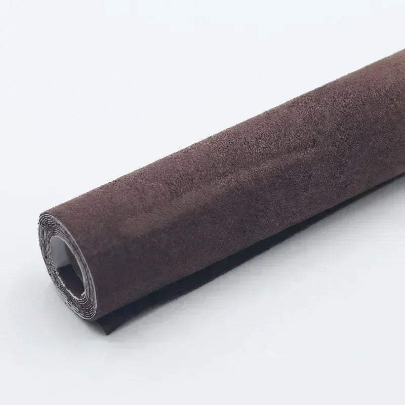 200x150cm Upgrade Large Size Suede Leather Four-sided Elastic Self-adhesive Leather for Car Interior Jewelry Box Leather Sticker