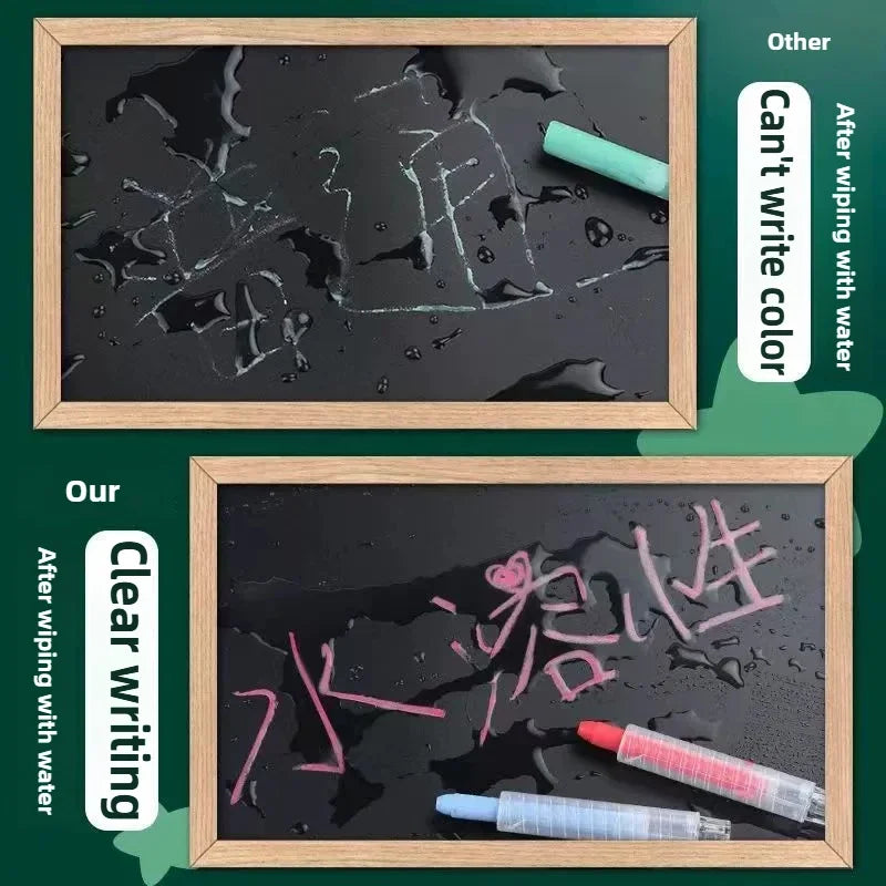 48/6 PCS Dust Free Solid Non-toxic Water Chalk Whiteboard Blackboard Drawing Pens Colorful Chalk Markers Office School Supplies